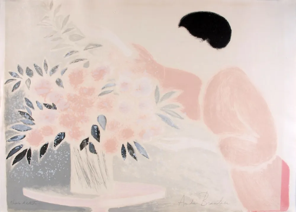 Litografia Brasilier - Symphonie en Rose