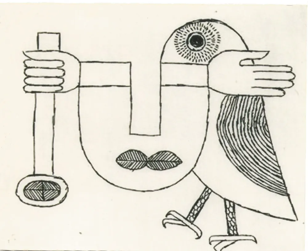 Incisione Brauner - Ce chateau pressenti