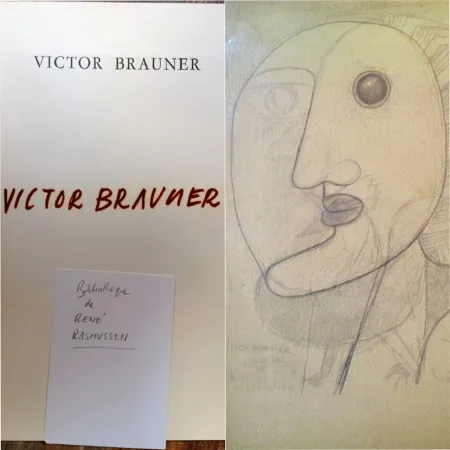 Libro Illustrato Brauner - L'Attico - Roma, 1964 - Rare catalogue Signée au feutre, Hand signed!