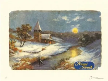 Litografia Breuning  - Miami Beach