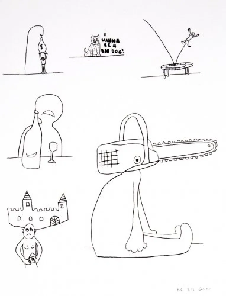 Litografia Breuning  - Random thoughts about life 10