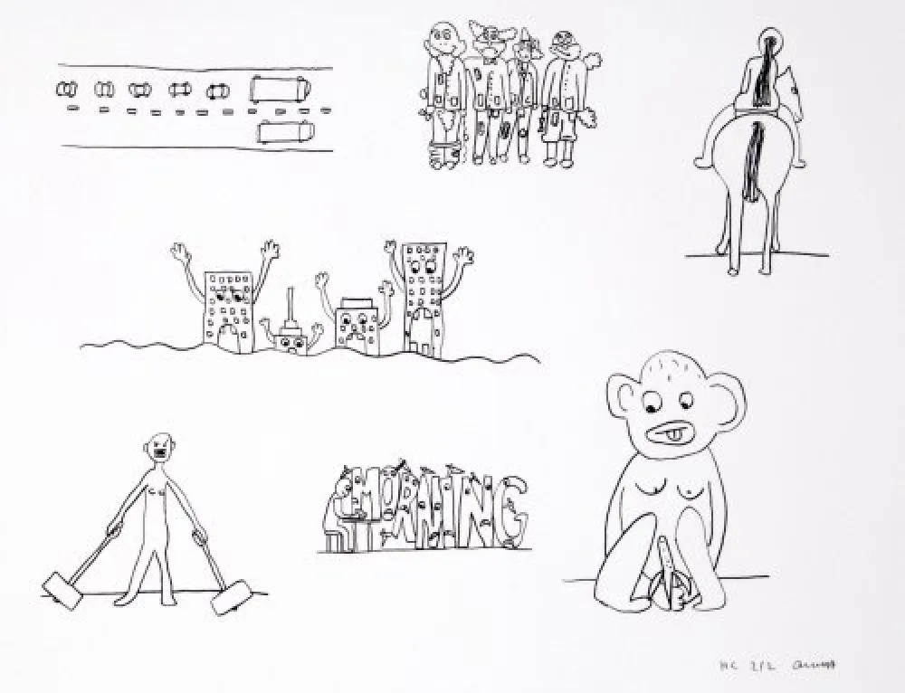 Litografia Breuning  - Random thoughts about life 9