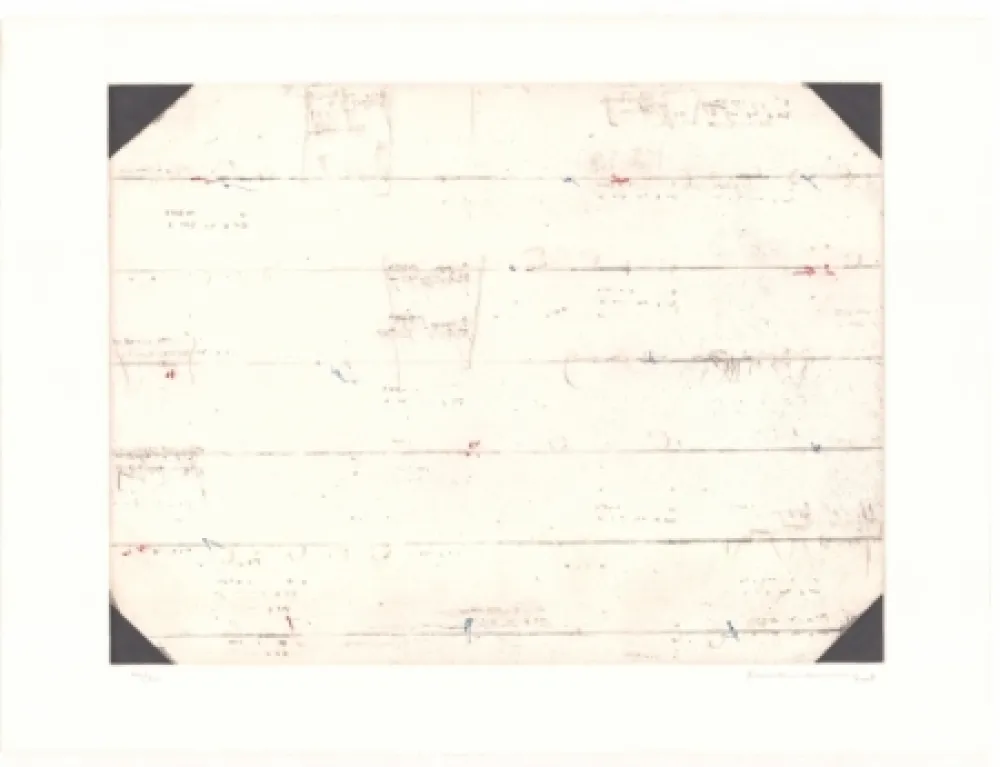 Litografia Brinkmann - Série Barcelone IX