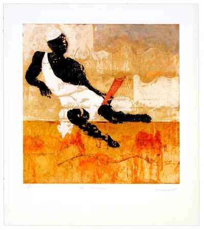 Litografia Brisson - La lecture