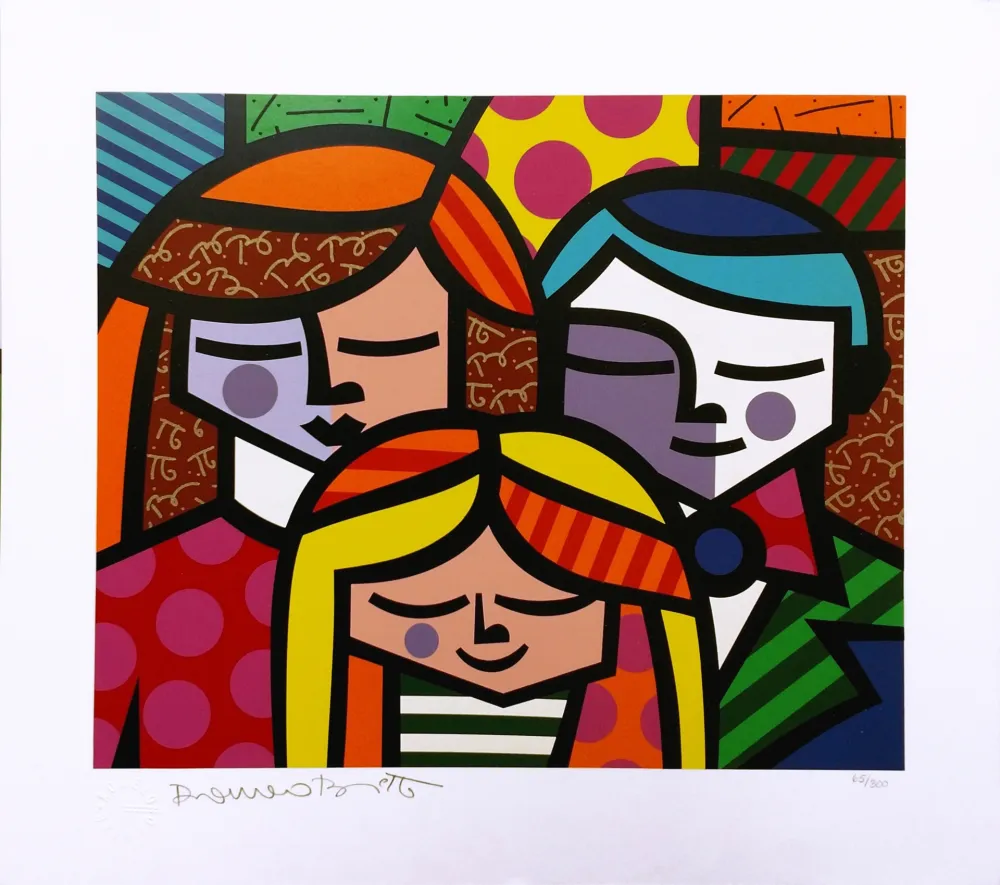 Serigrafia Britto - FAMILY