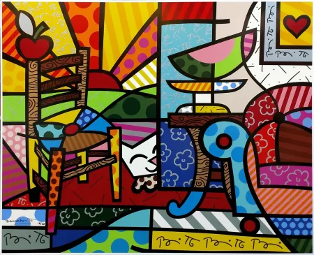 Serigrafia Britto - SQUEAK VAN BRITTO