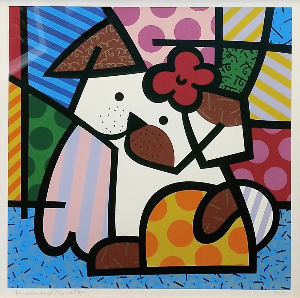 Serigrafia Britto - VALLEY DOG
