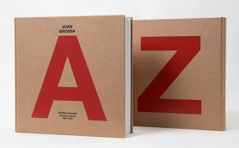 Libro Illustrato Brossa - JOAN BROSSA. CATALOGO RAZONADO DE POESIA VISUAL 1941-1970 (Spanish - English) 