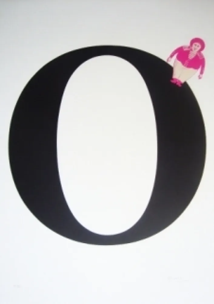 Litografia Brossa - Sans titre 3