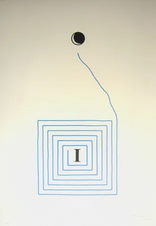 Litografia Brossa - Sans titre