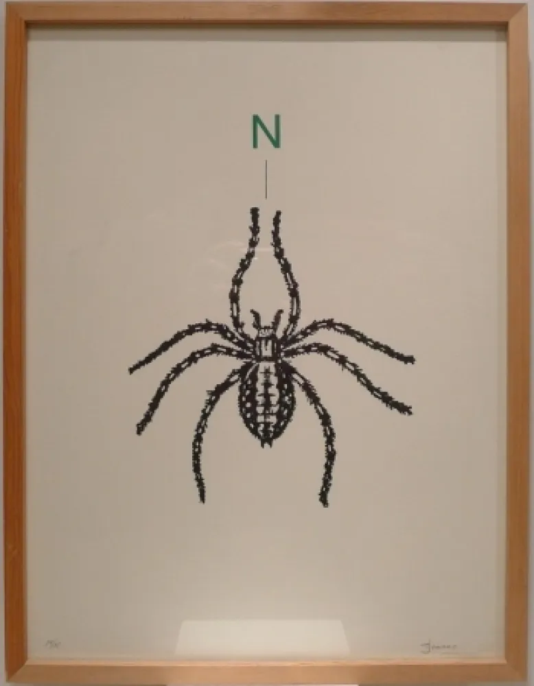 Litografia Brossa - Sin Título