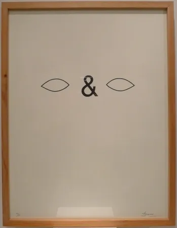 Litografia Brossa - Sin Título