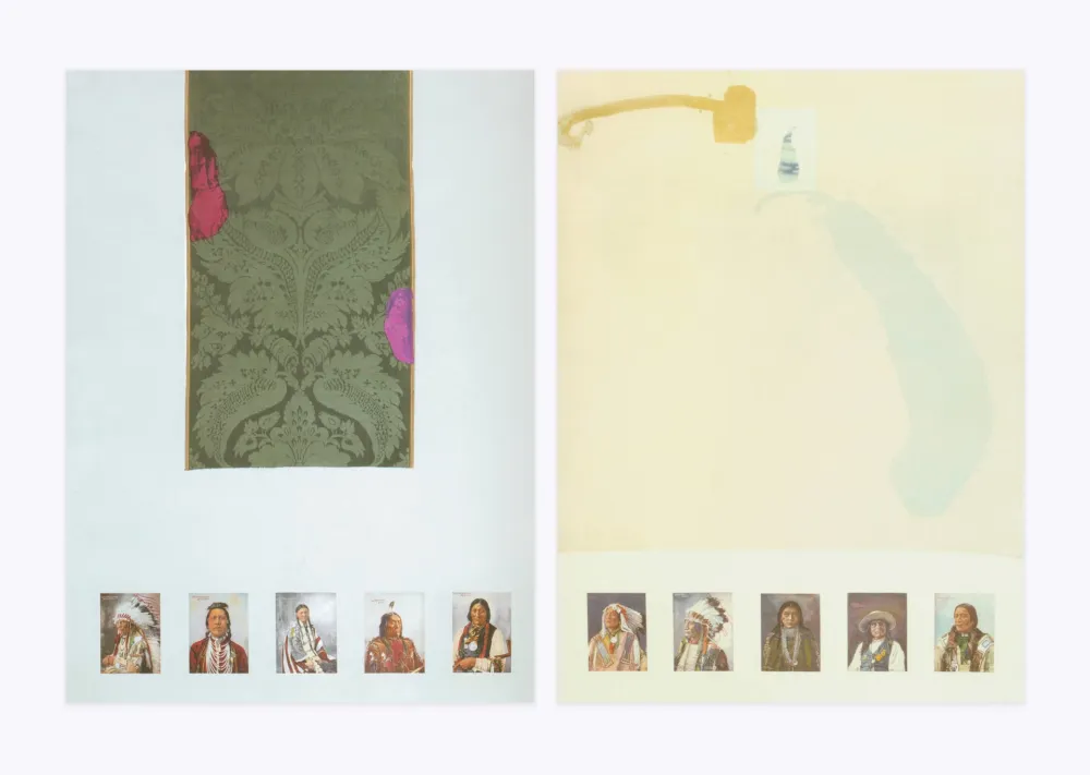 Litografia Brown - Salt indians diptyque