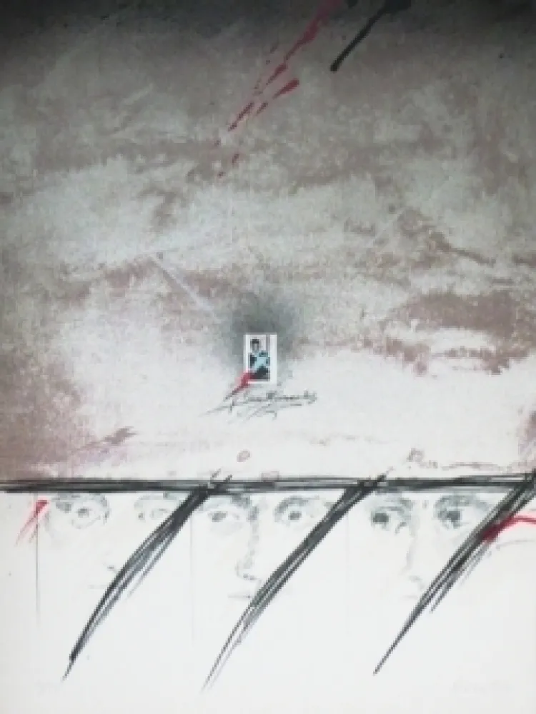 Litografia Bru - Sans titre 