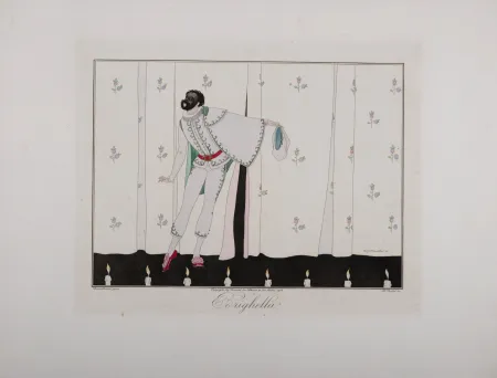 Incisione Brunelleschi - Brighella, 1914 - Masterpiece!