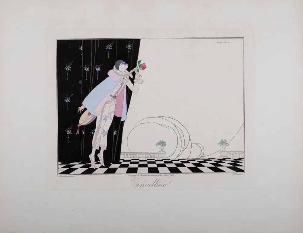 Incisione Brunelleschi - Crivellino, 1914 - Masterpiece!