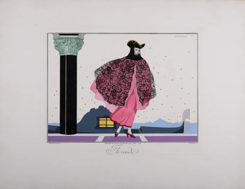 Incisione Brunelleschi - Florido, 1914 - Masterpiece!