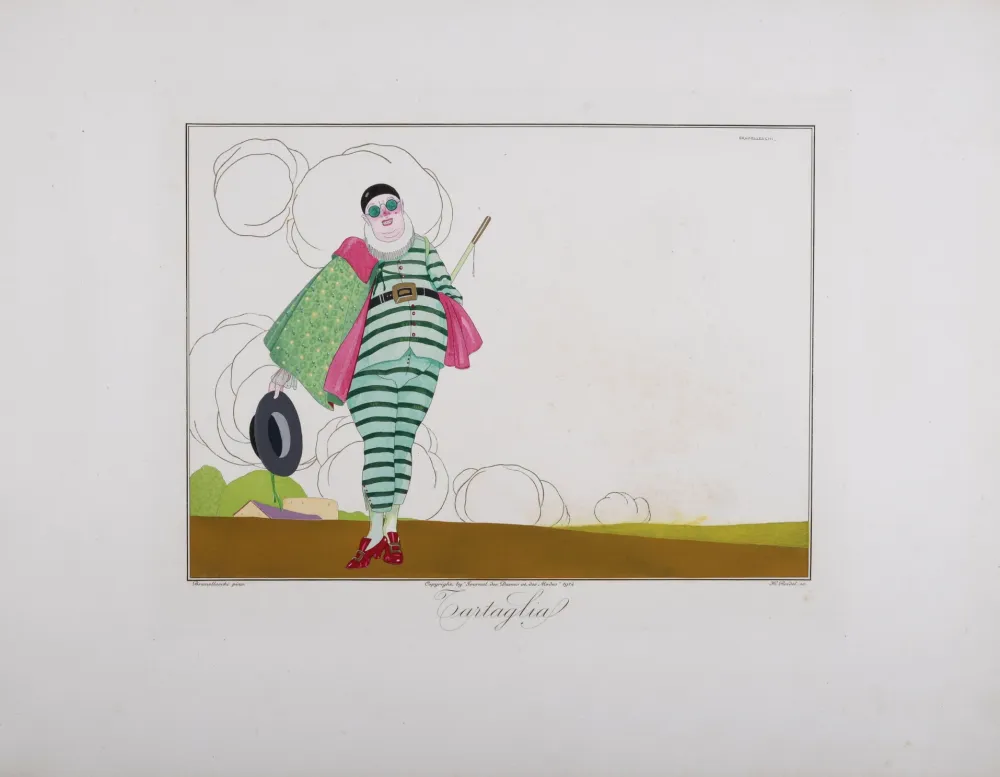 Incisione Brunelleschi - Tartaglia, 1914 - Masterpiece!