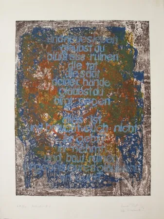 Litografia Bub - Fortschritt? / Progress?