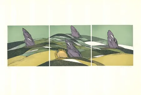 Acquaforte E Acquatinta Buchholz - Landschaft