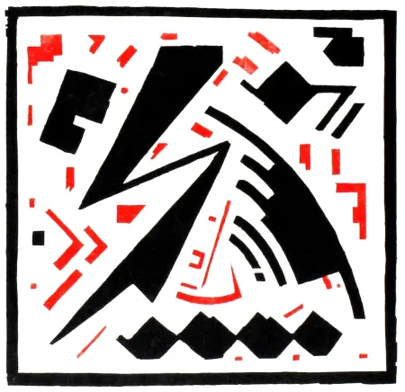 Incisione Su Legno Buchholz - Ohne Titel (No Title)