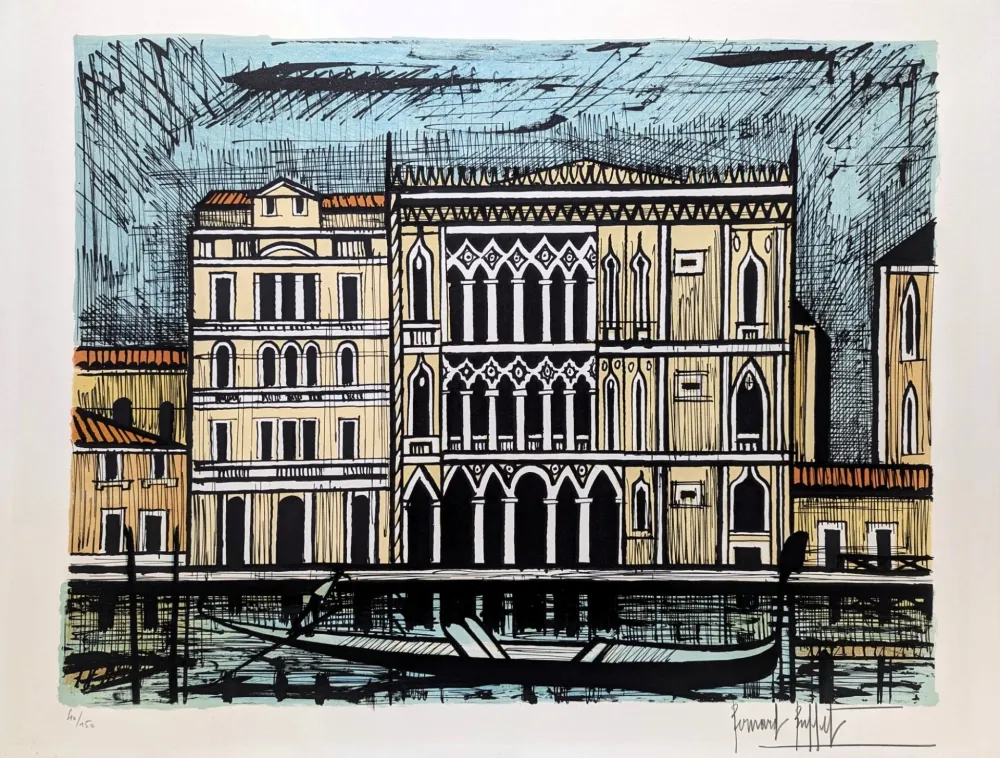 Litografia Buffet - Ca' d'oro 