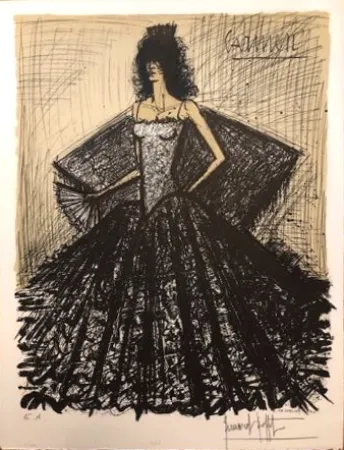 Litografia Buffet - Carmen