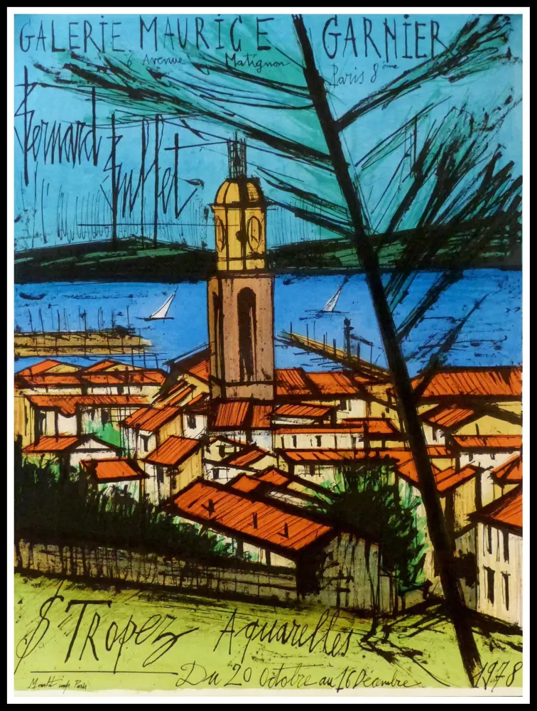 Manifesti Buffet -  GALERIE MAURICE GARNIER - SAINT TROPEZ