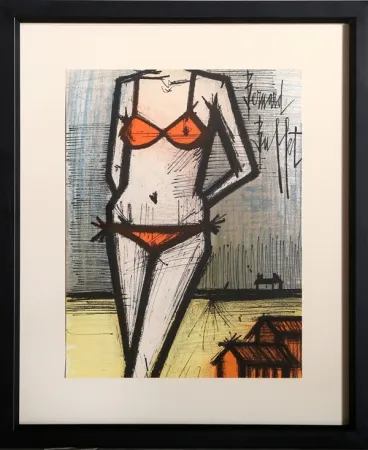 Litografia Buffet - La Plage