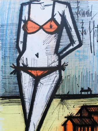 Litografia Buffet - LE BIKINI