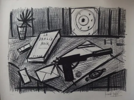 Litografia Buffet - Le Dahlia Noir