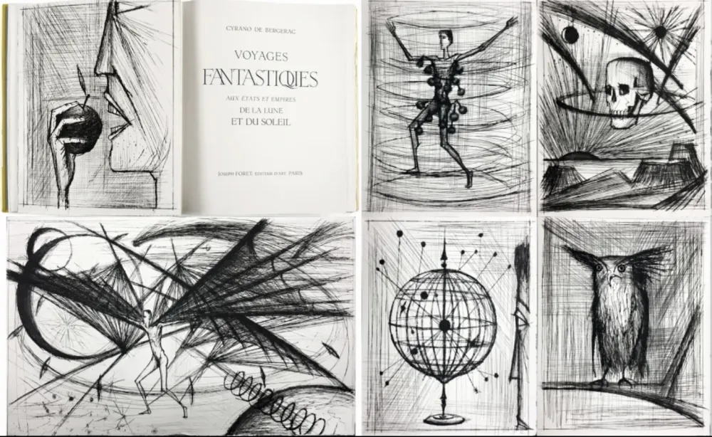 Libro Illustrato Buffet - Le Voyages Fantastiques 