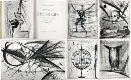 Libro Illustrato Buffet - Le Voyages Fantastiques 