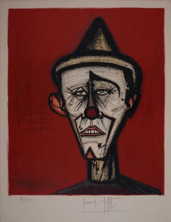 Litografia Buffet - Mon Cirque, 1968 - Hand-signed!