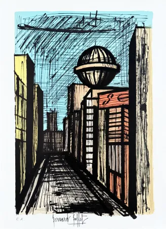 Litografia Buffet - Nishi-Ginza