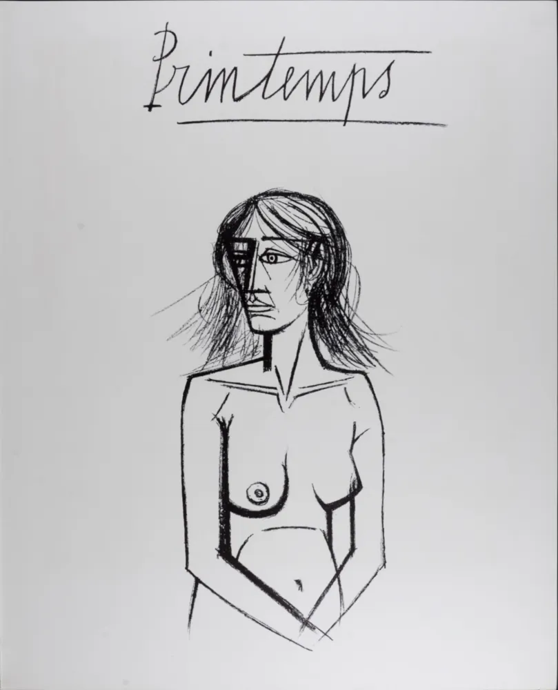 Litografia Buffet - Printemps, 1970