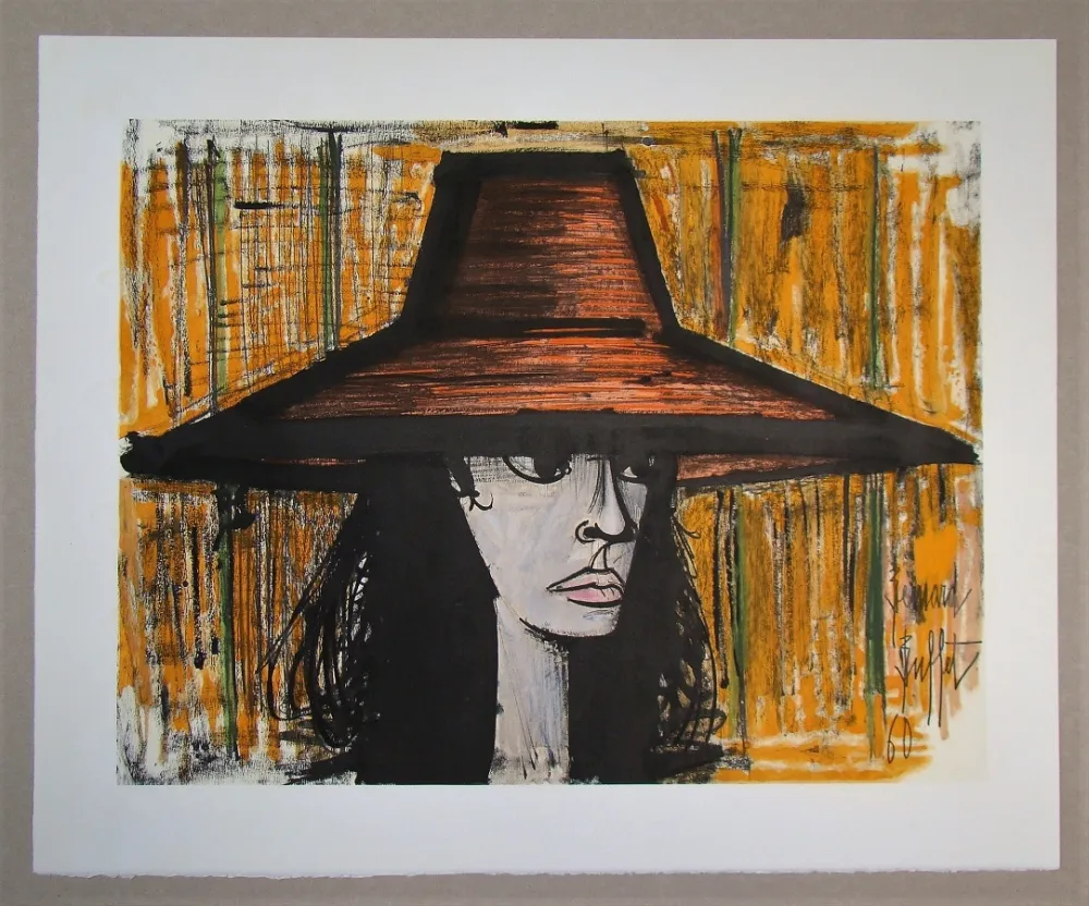 Litografia Buffet - Starlette, 1960