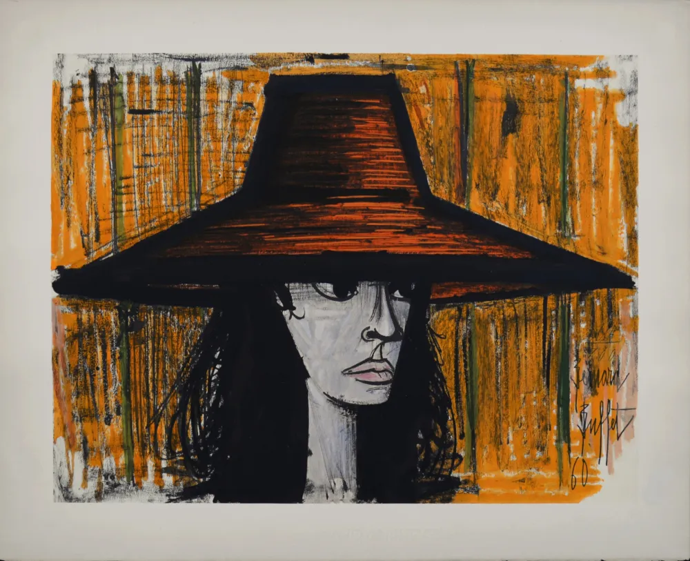 Litografia Buffet - Starlette, 1960 - Hand-numbered!