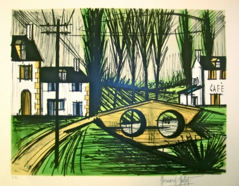 Litografia Buffet - Untitled