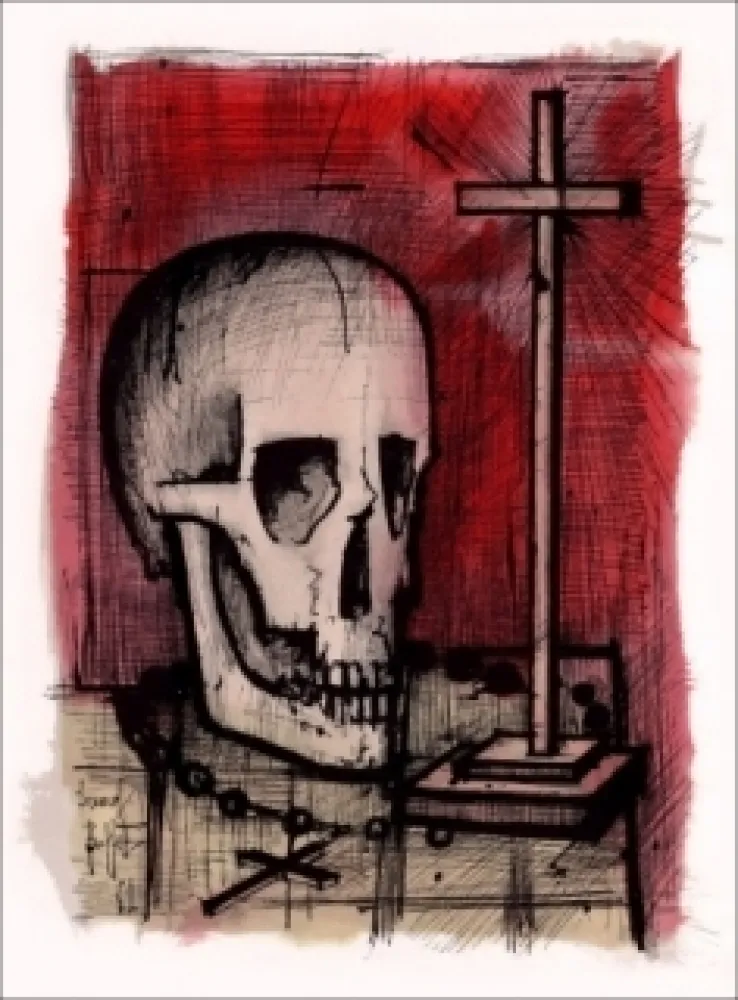 Incisione Su Legno Buffet - Vanité