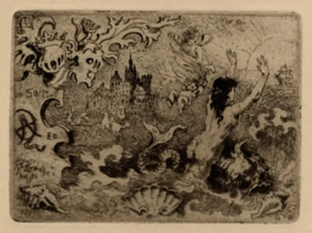 Libro Illustrato Buhot - Le diable amoureux