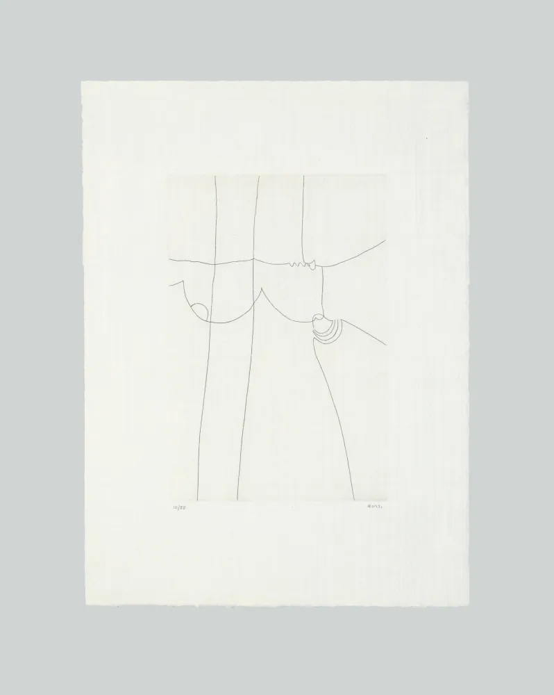 Incisione Burri - Acquaforte 3