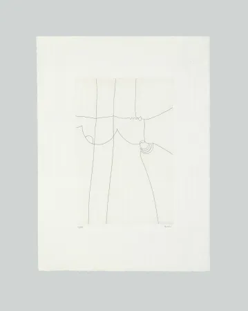 Incisione Burri - Acquaforte 3