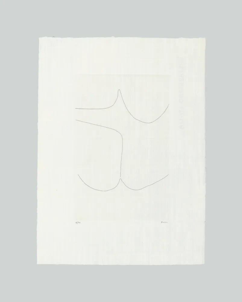 Incisione Burri - Acquaforte 5