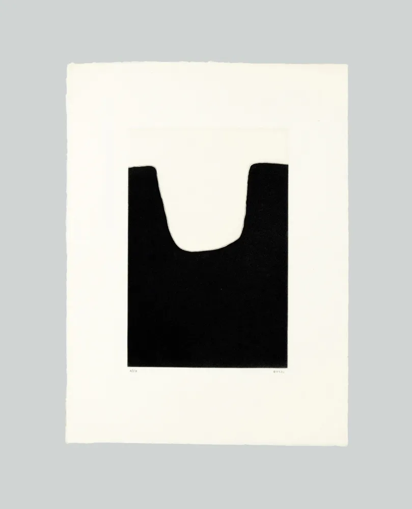 Incisione Burri - Acquaforte 7