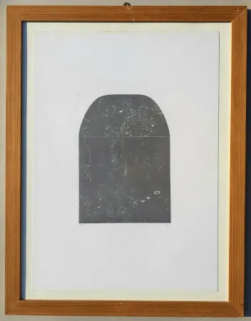 Incisione Burri - Acquaforte F