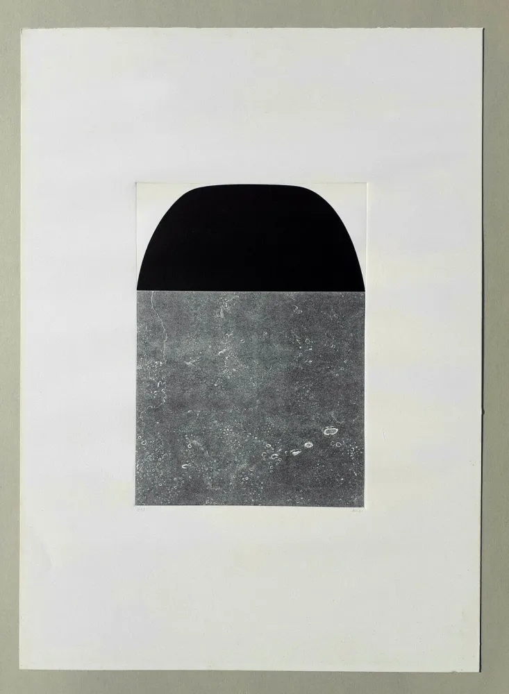 Incisione Burri - Acquaforte H