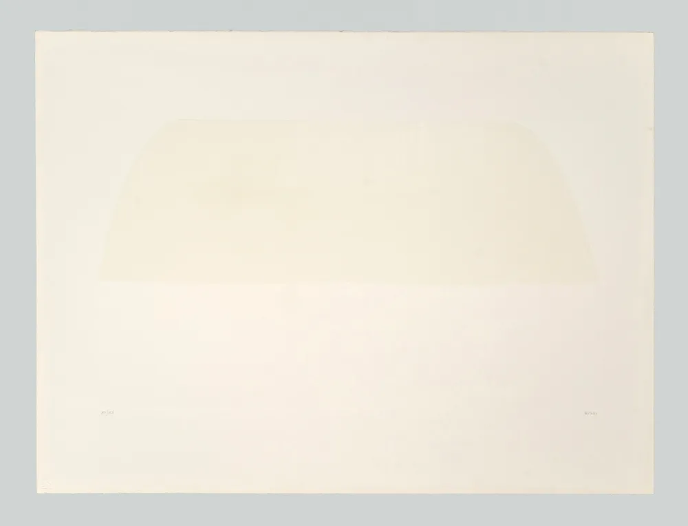 Litografia Burri - Bianchi e neri II-E