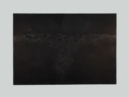 Acquaforte E Acquatinta Burri - Cretto Nero F