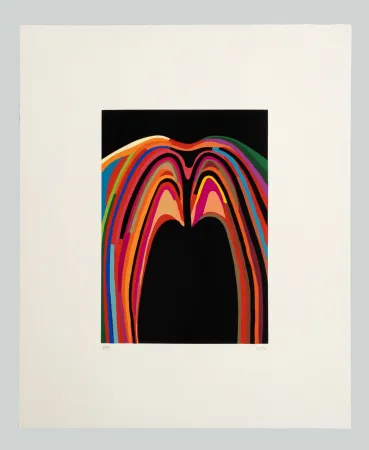 Serigrafia Burri - Serigrafia 3-B